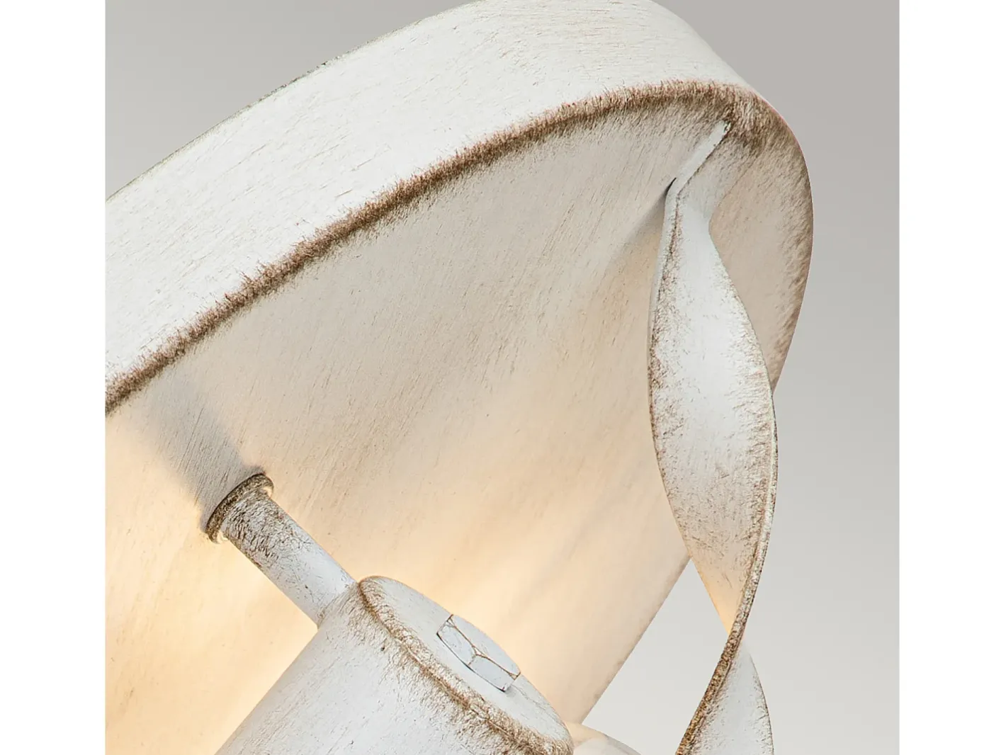 New Elstead Quoizel Bradbury Semi Flush Taklampa Antik Vit Blanco