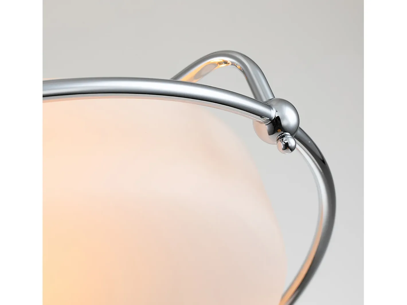 Clearance Elstead Quoizel Griffin Skål Semi Flush Taklampa Polerad Krom Gris