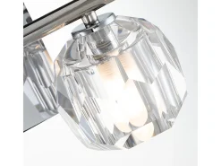 Aplique Para Pared-Elstead Quoizel Regalia Vägglampa polerad krom, 3000K, IP44 Gris