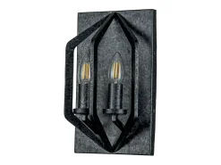 Aplique Para Pared-Elstead Quoizel Vanguard Vägglampa gammalsvart Negro
