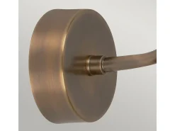 Outlet Elstead Sheldon 1 Ljus Outdoor Fisherman Dome Vägglampa Mässing IP44, E27 Camel