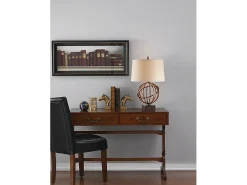 Lámpara De Mesa-Elstead Spencer 1 ljus bordslampa Firenze Gold, E27 Dorado