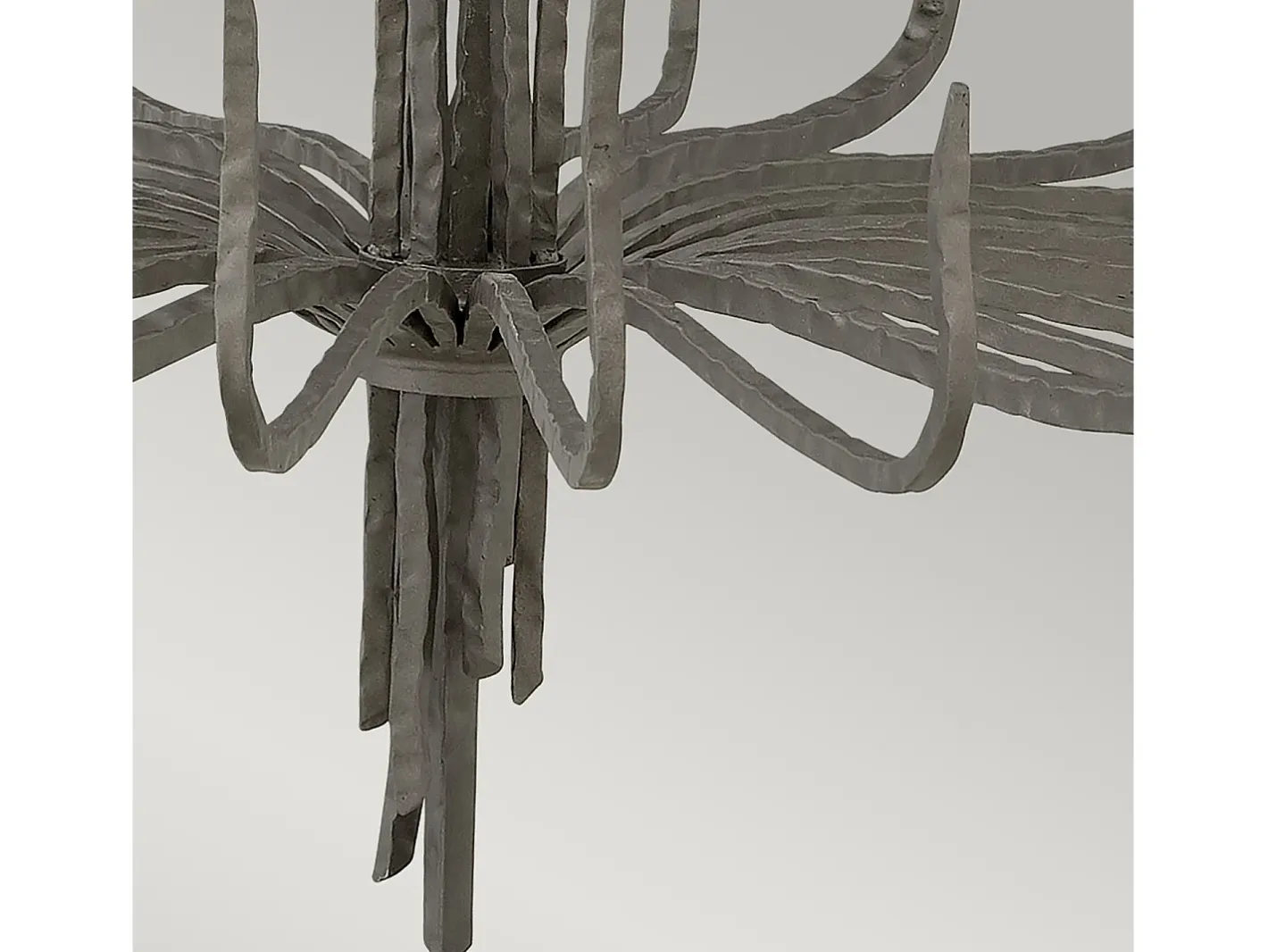 Lámpara Suspendida-Elstead Spyre 6 ljus ljuskrona bronsfinish, E14 Bronce