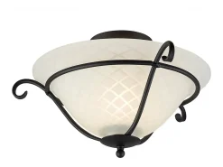 Elstead Torchiere 1 Ljus Spoltaksljus Svart, E27 Negro Discount