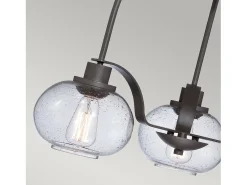 Elstead Trilogy Multi Arm Chandelier 3 Light Old Bronze Finish, E27 Bronce Online