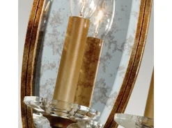 Discount Elstead Valentina 3 ljus inomhusljus väggljus brons, E14 Bronce