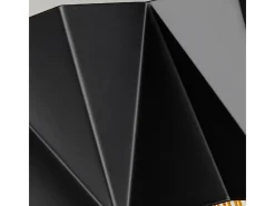Aplique Para Pared-Elstead Zuma 3 ljus vägglampa, satängsvart, guld, G9 Dorado
