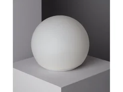 Ledkia Iluminación Exterior-Esfera LED Solar 25cm 3000K Blanco Cálido Multicolor