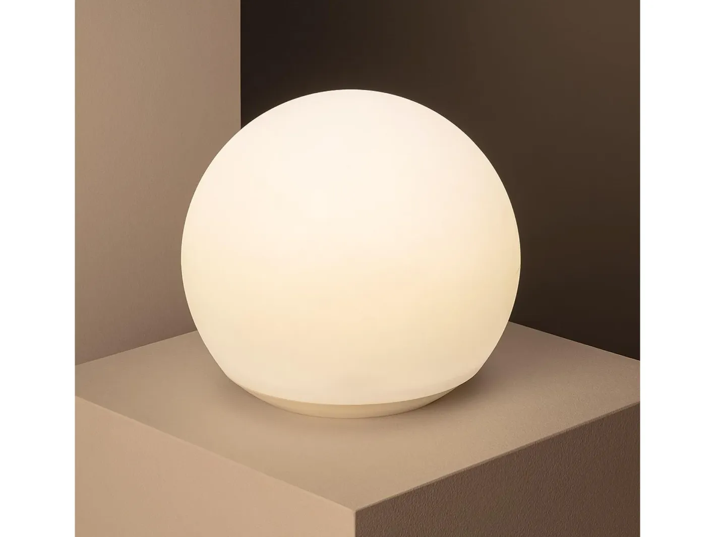 Ledkia Iluminación Exterior-Esfera LED Solar 25cm 3000K Blanco Cálido Multicolor