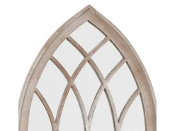 Espejo De Pared|Espejo-Espejo Arena 70x30 cm Hierro para uso interior Crema