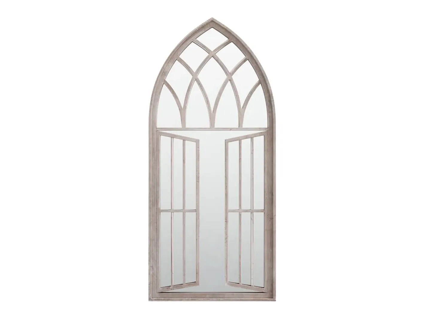 New Espejo Arena 100x45 cm Hierro para uso interior Crema