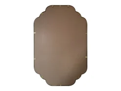 OZAIA Espejo De Pared|Espejo-Espejo art déco antiguo. L. 70 x A. 105 cm. DALVIA Dorado