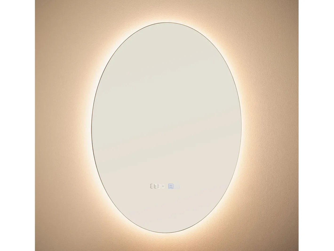 Sale Ledkia Espejo Baño con Luz LED y Antivaho 70x50 cm Catedrais Seleccionable (Cálido-Neutro-Frío) Plateado