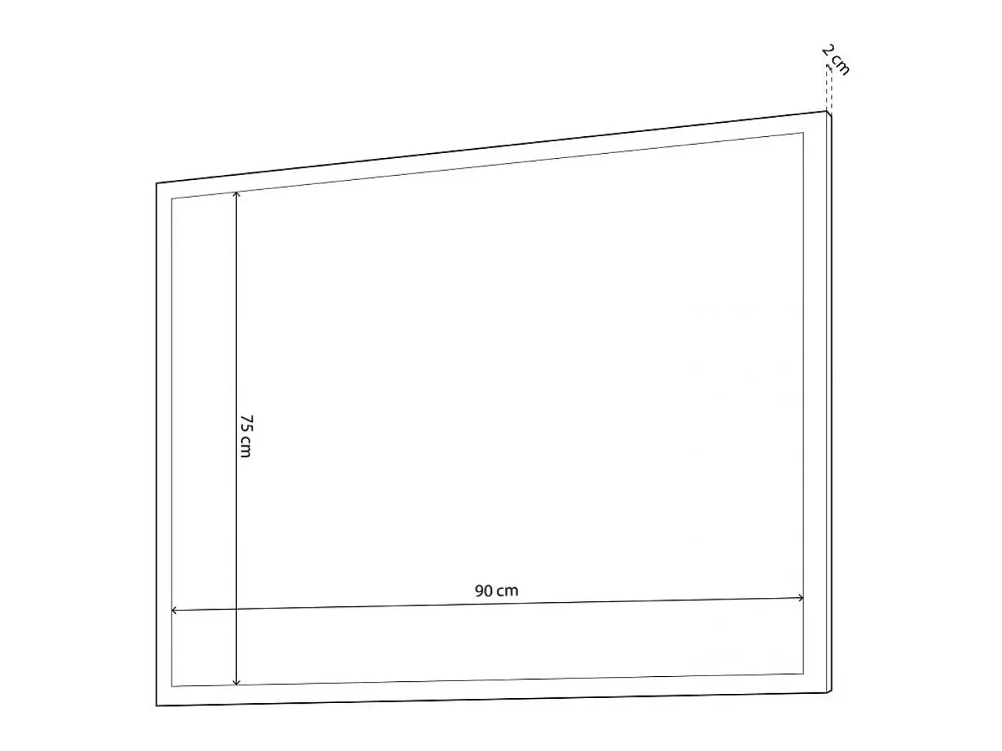 duehome Espejo De Pared|Espejo-Espejo cuadrado Ataneq Tofe Marru00f3n