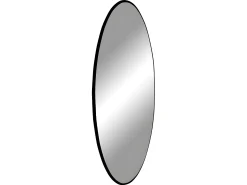 House Nordic Espejo De Pared|Espejo-Espejo de acero Ø 100 cm Negro