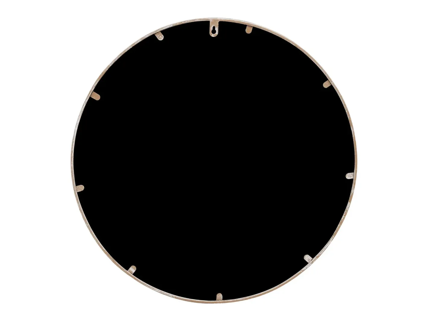 Outlet Espejo de Arena 40x2,5 cm Hierro para uso interior Crema