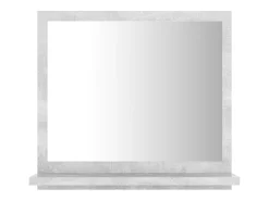Helloshop26 Espejo-Espejo de baño 40 x 10,5 x 37 cm aglomerado 02_0006942 Gris