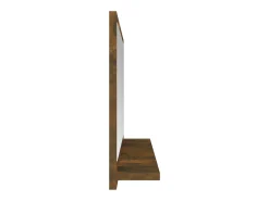 Helloshop26 Espejo de baño 60 x 10,5 x 37 cm madera de ingeniería marrón 02_0006894 Marru00f3n