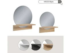 Best Vicco Espejo de baño 50x15x54.5 elyra Blanco