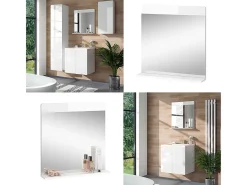 Vicco Espejo-Espejo de baño 60x12x62 izan Blanco
