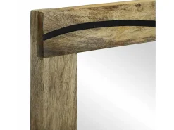 Espejo de baño con espejo Marrón 50 x 2,5 x 70 cm Marru00f3n New