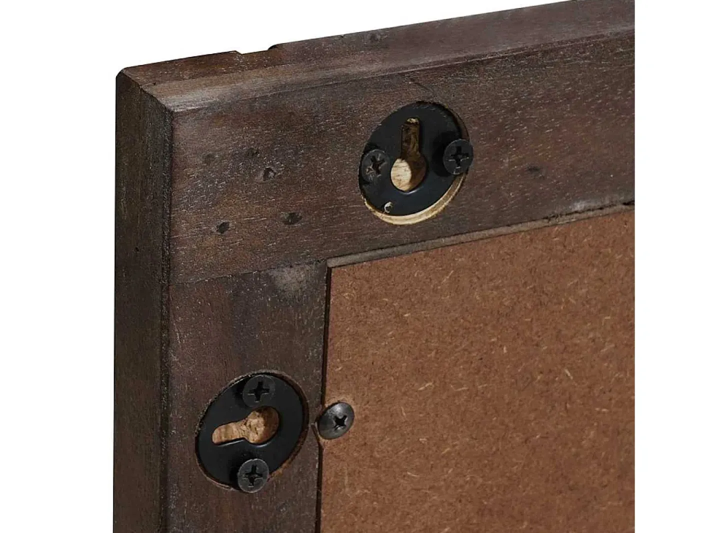 Espejo-Espejo de baño de pared marrón 50 x 2,5 x 70 cm Marru00f3n