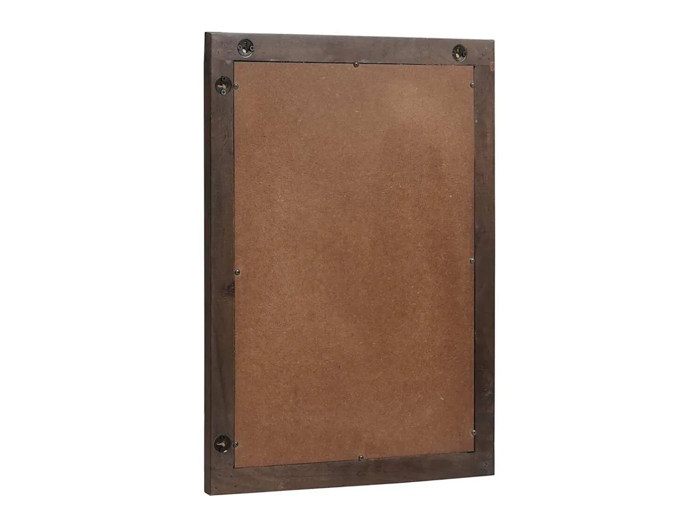 Espejo-Espejo de baño de pared marrón 50 x 2,5 x 70 cm Marru00f3n
