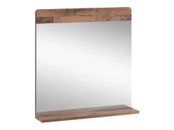Vicco Espejo-Espejo de baño estilo antiguo 60x12x62 izan Marru00f3n