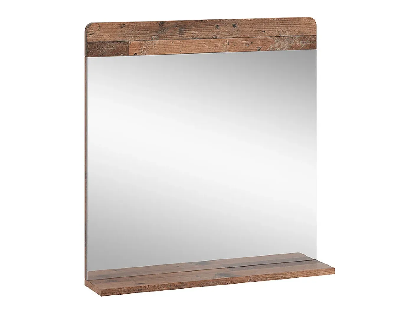 Vicco Espejo-Espejo de baño estilo antiguo 60x12x62 izan Marru00f3n