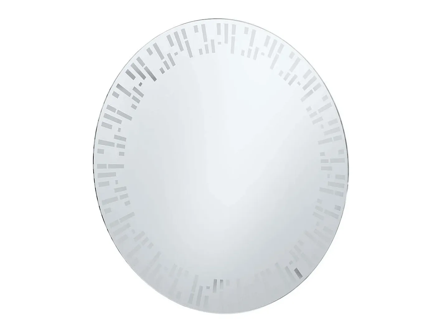 Espejo de baño LED 70 cm Plateado Outlet