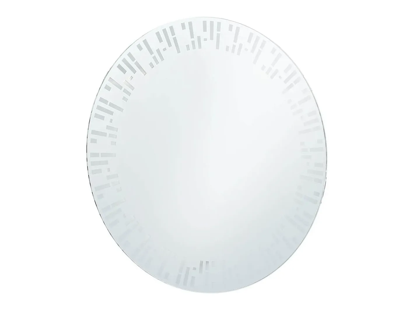 Espejo de baño LED 70 cm Plateado Outlet