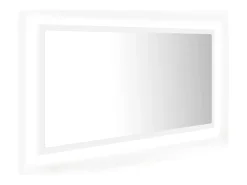 Outlet Helloshop26 Espejo de baño LED 90 x 8,5 x 37 cm acrílico 02_0006983 Blanco