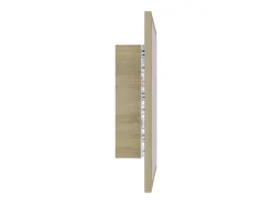 Outlet Helloshop26 Espejo de baño LED 40 x 8,5 x 37 cm roble acrílico 02_0006961 Beige