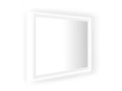 Espejo de baño LED acrílico 60x8,5x37 cm ES701289 Blanco