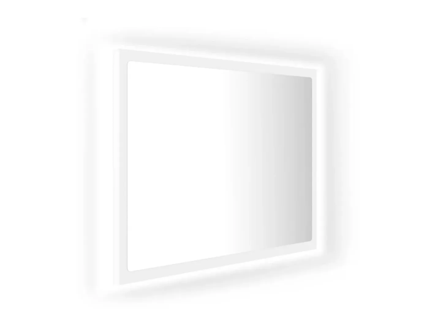 Espejo de baño LED acrílico 60x8,5x37 cm ES701289 Blanco