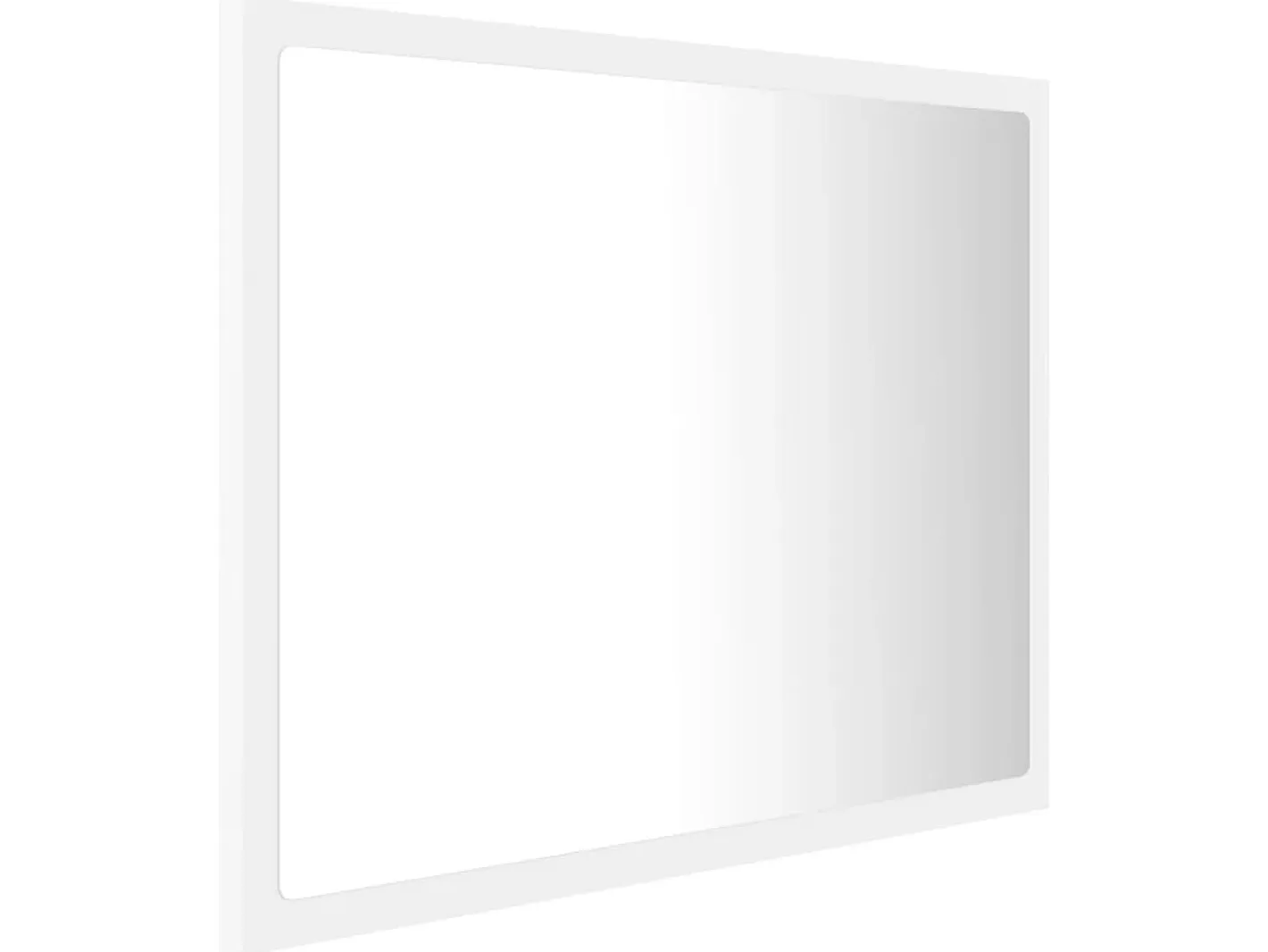 Espejo de baño LED acrílico 60x8,5x37 cm ES701289 Blanco