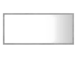 Espejo-Espejo de baño LED acrílico hormigón 90x8,5x37 cm ES450939 Gris