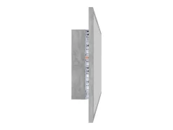 Espejo-Espejo de baño LED acrílico hormigón 90x8,5x37 cm ES450939 Gris