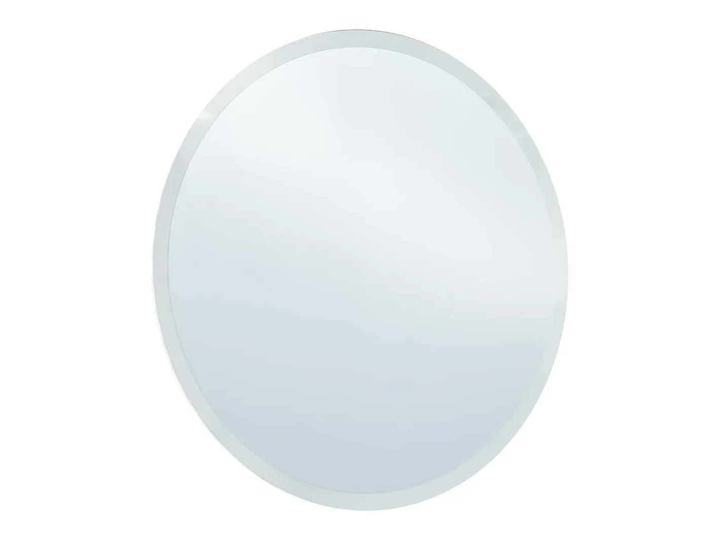 Espejo de baño LED de 60 cm Plateado