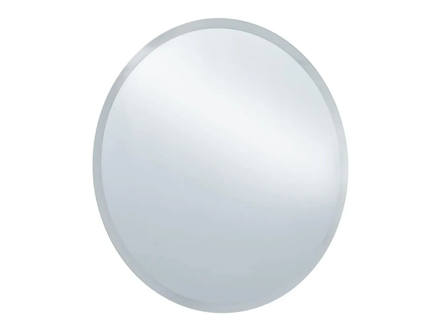 Espejo de baño LED de 60 cm Plateado