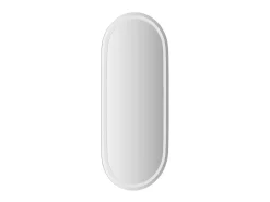 Espejo-Espejo de baño LED ovalado 100x45 cm ES416847 Transparente