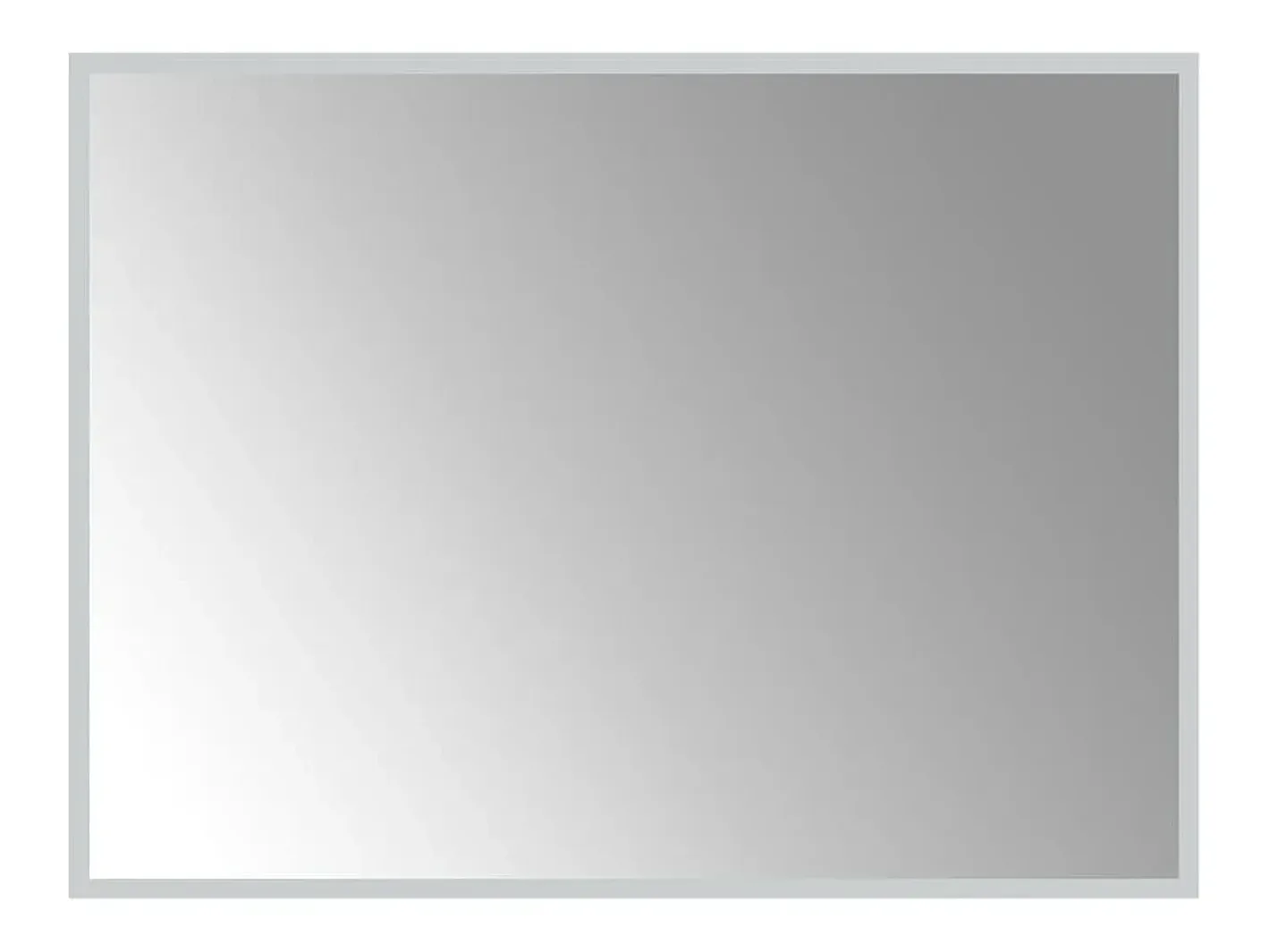 Espejo-Espejo de baño LED 60x80 cm Transparente