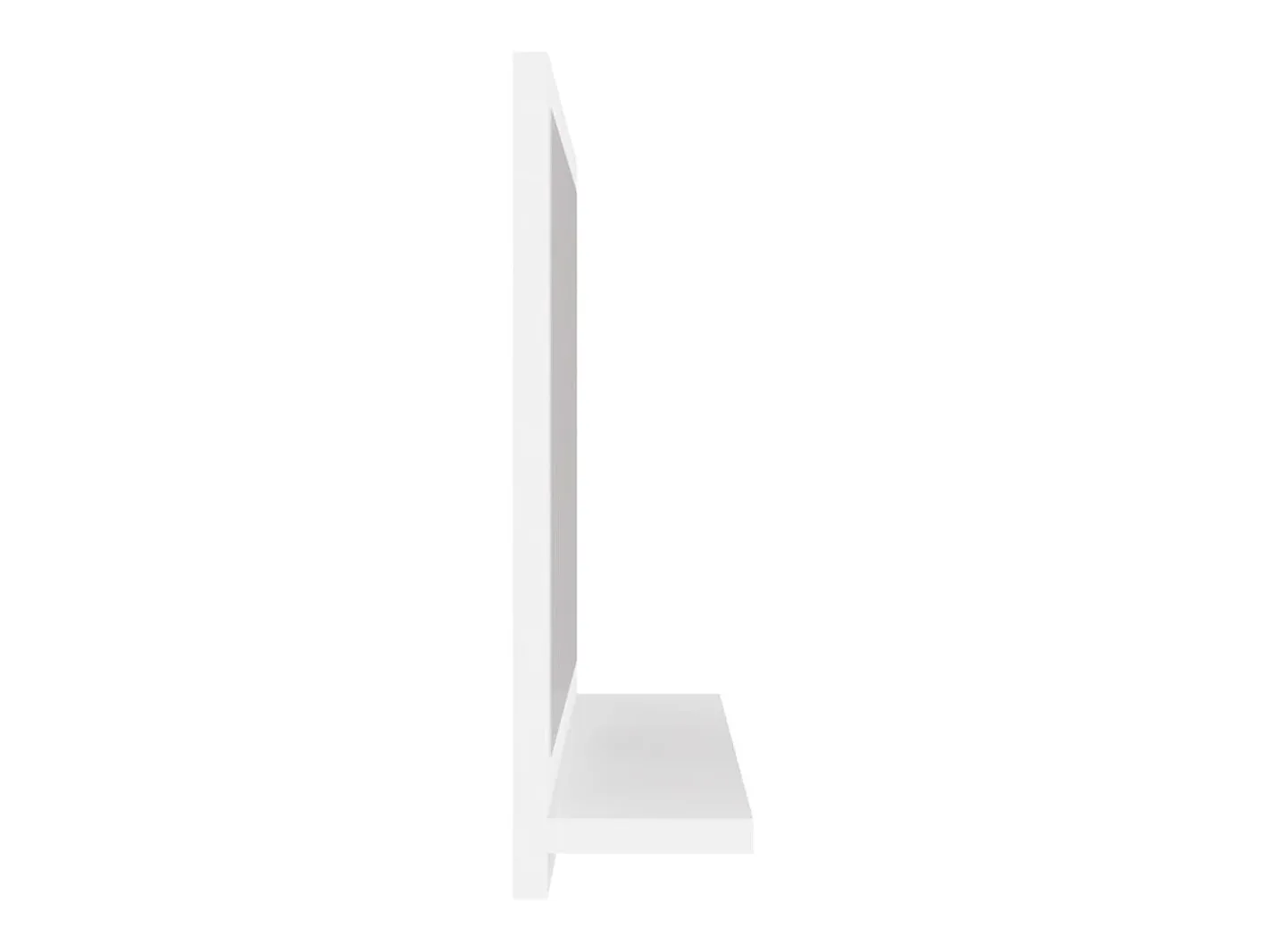 Discount Espejo de baño madera contrachapada 40x10,5x37 cm ES782851 Blanco
