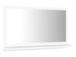 Espejo-Espejo de baño madera contrachapada 60x10,5x37 cm ES209204 Blanco