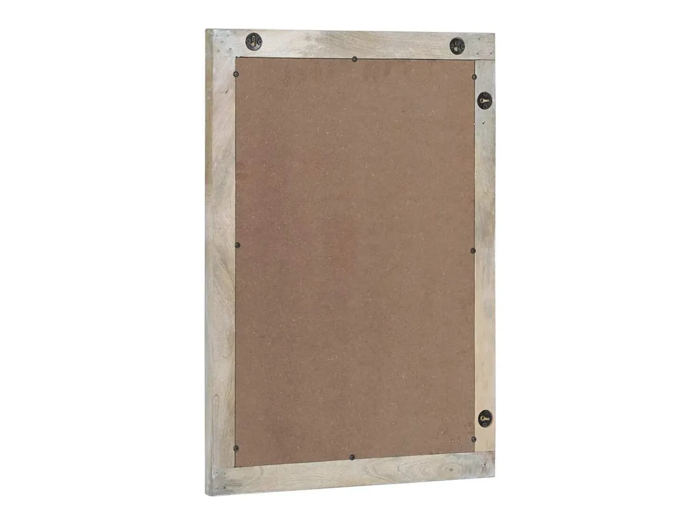 Espejo-Espejo de baño Marrón, plata 50 x 70 x 30 cm Marru00f3n