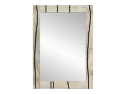Espejo-Espejo de baño Marrón, plata 50 x 70 x 30 cm Marru00f3n