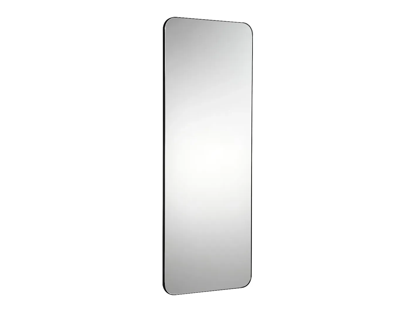 Discount OZAIA Espejo de baño rectangular con borde 140x50 cm DEMETRIA Negro