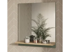 Discount Vicco Espejo de baño /artesano 60x14x67 marelle Verde