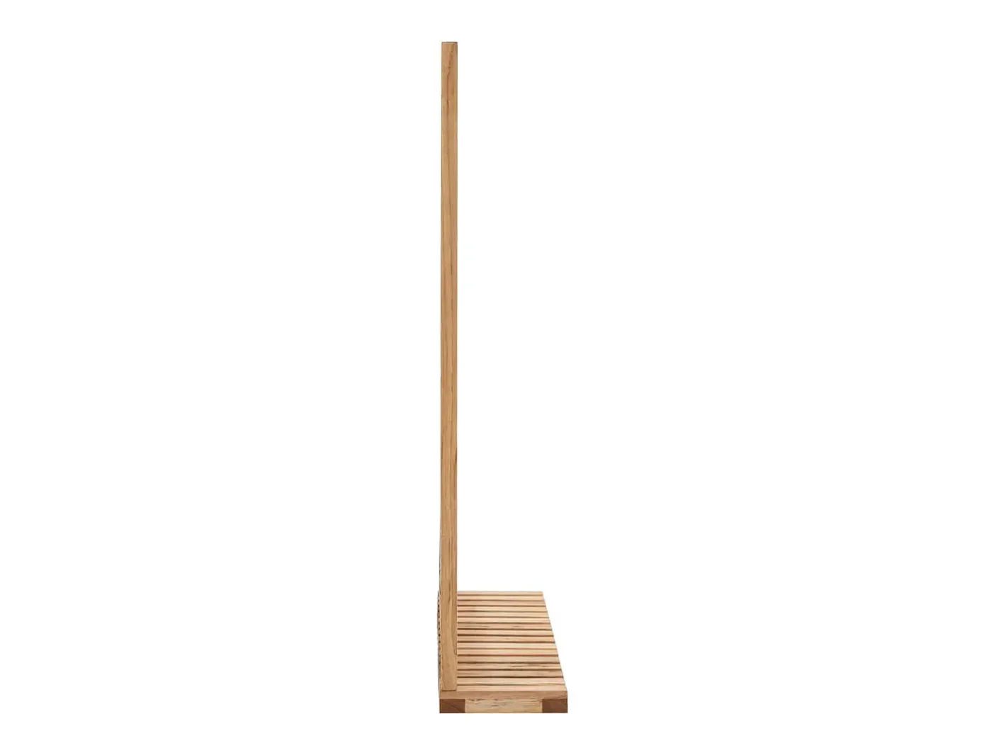 Online Espejo de cuarto de baño madera maciza de nogal 60x12x62 cm ES263147 Marru00f3n