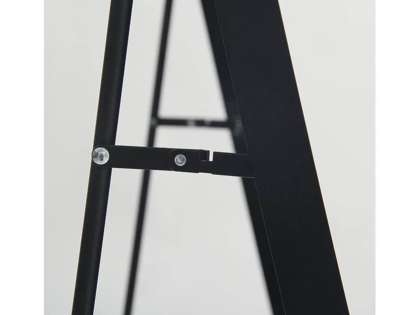 Espejo de cuerpo entero 162 x 53 cm, espejo de pie, espejo de pared grande, espejo de tocador de pie para dormitorio, salón, Negro Outlet